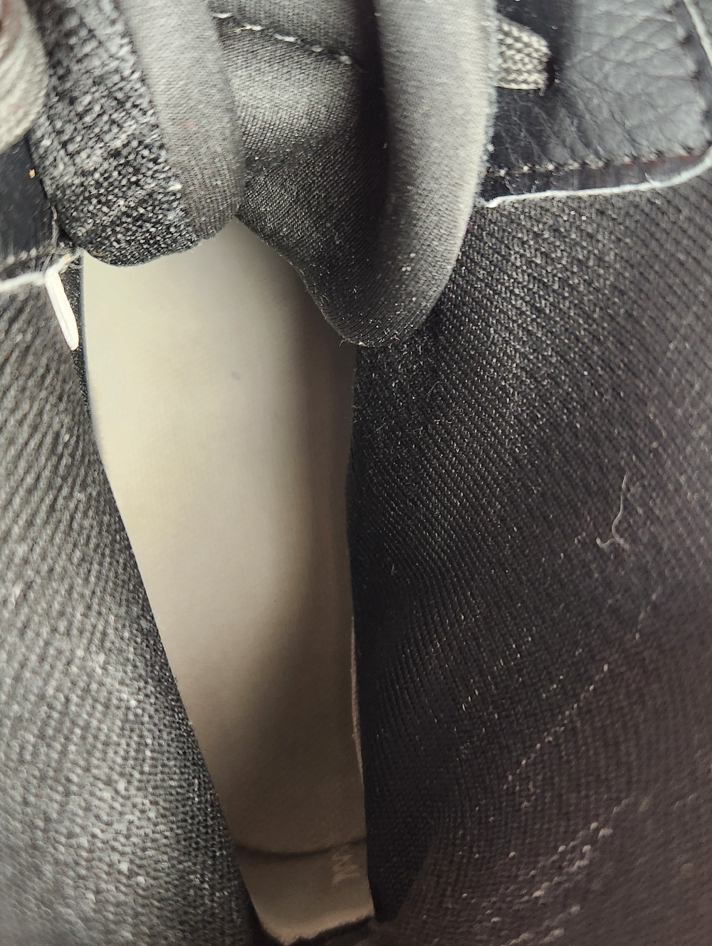 MARUGO Sports Jog Shoe 28 Black Minimalist Barefoot Split Toe Japan Sneaker - Picture 9 of 12